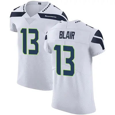 Men's Elite Marquise Blair Seattle Seahawks White Vapor Untouchable Jersey