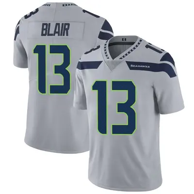 Men's Limited Marquise Blair Seattle Seahawks Gray Alternate Vapor Untouchable Jersey