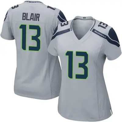 Women's Game Marquise Blair Seattle Seahawks Gray Alternate Jersey