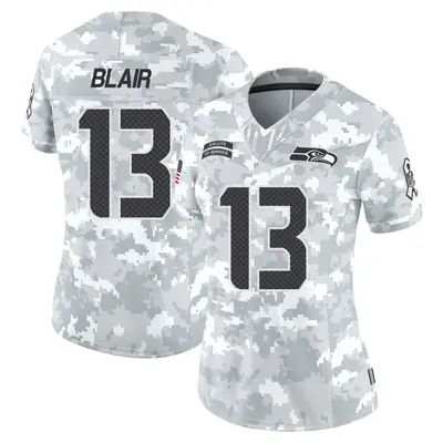 Women's Limited Marquise Blair Seattle Seahawks Arctic Camo 2024 Salute to Service Jersey