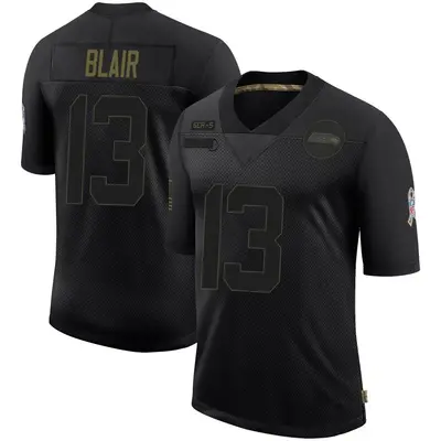 Youth Limited Marquise Blair Seattle Seahawks Black 2020 Salute To Service Jersey